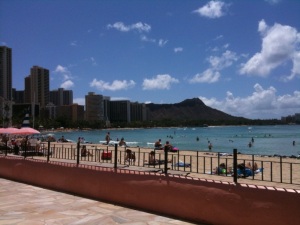 View from Hawaii Writers Conference